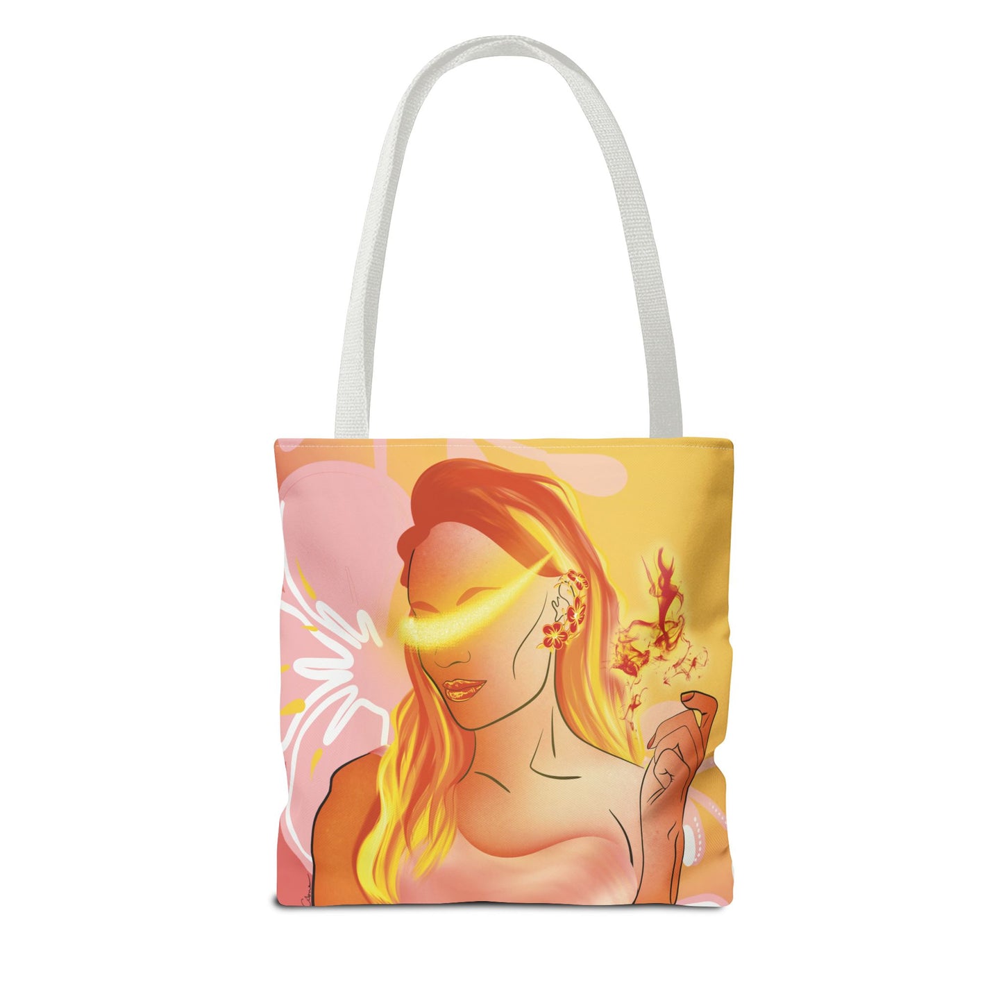 Elsewither Goddess of Fire Tote Bag