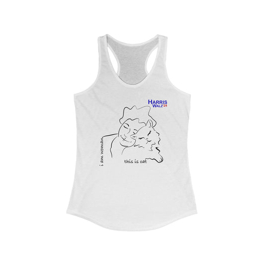 Tank Top - i am woman, this is cat (2024)