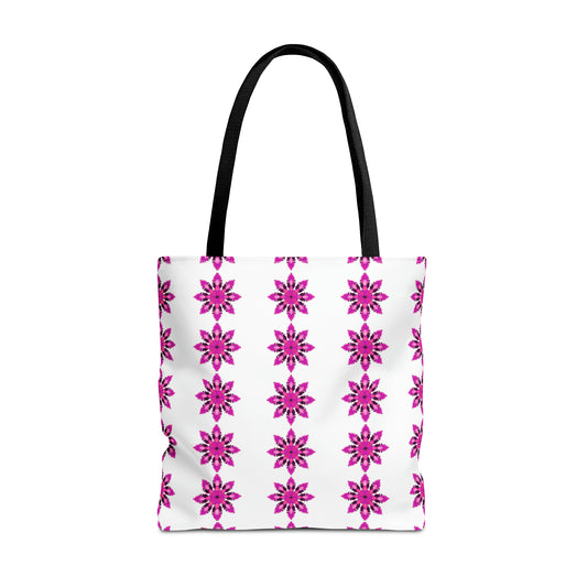 Pink Sapphire Flower Tote