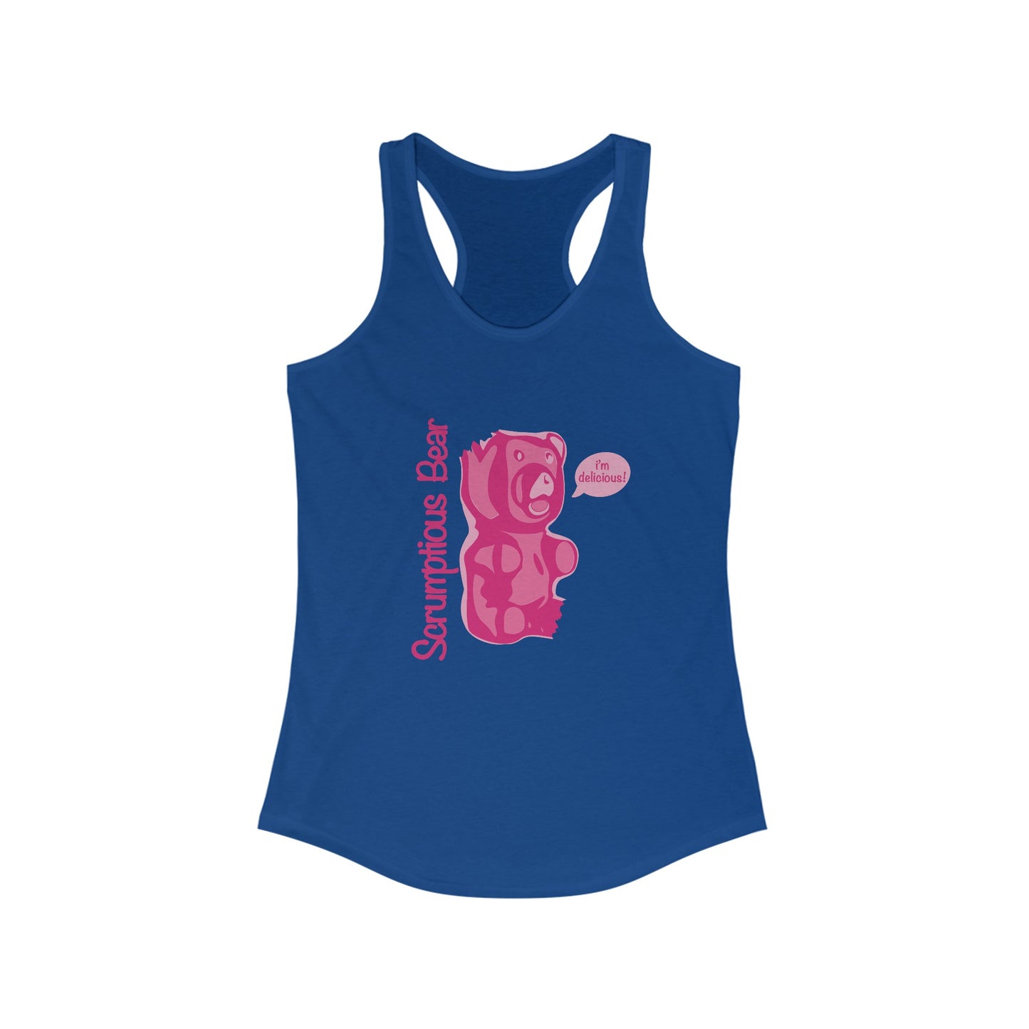 Elsewither Scrumptious Bear Tank Pink