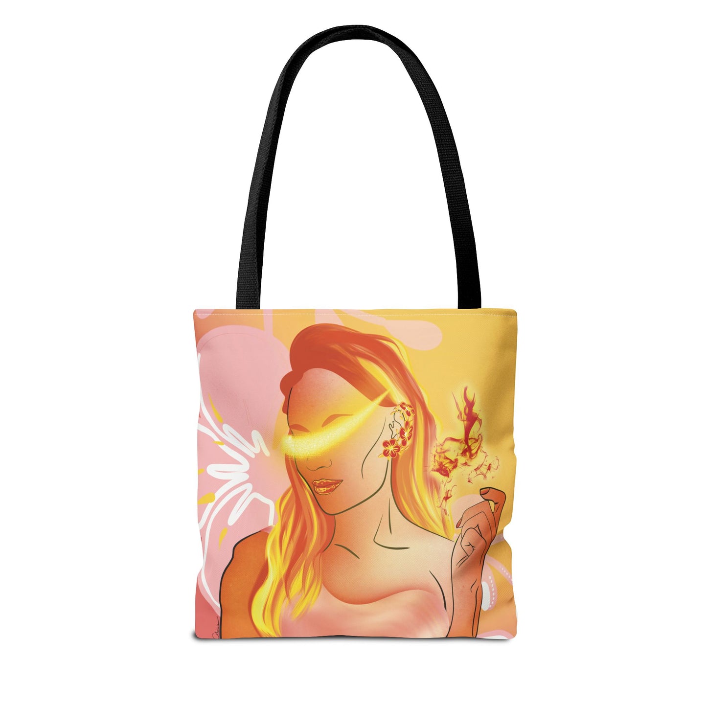 Elsewither Goddess of Fire Tote Bag