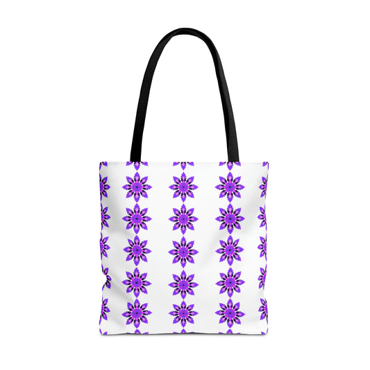 Amethyst Flower Tote