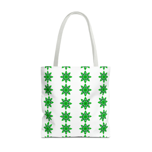 Emerald Flower Tote