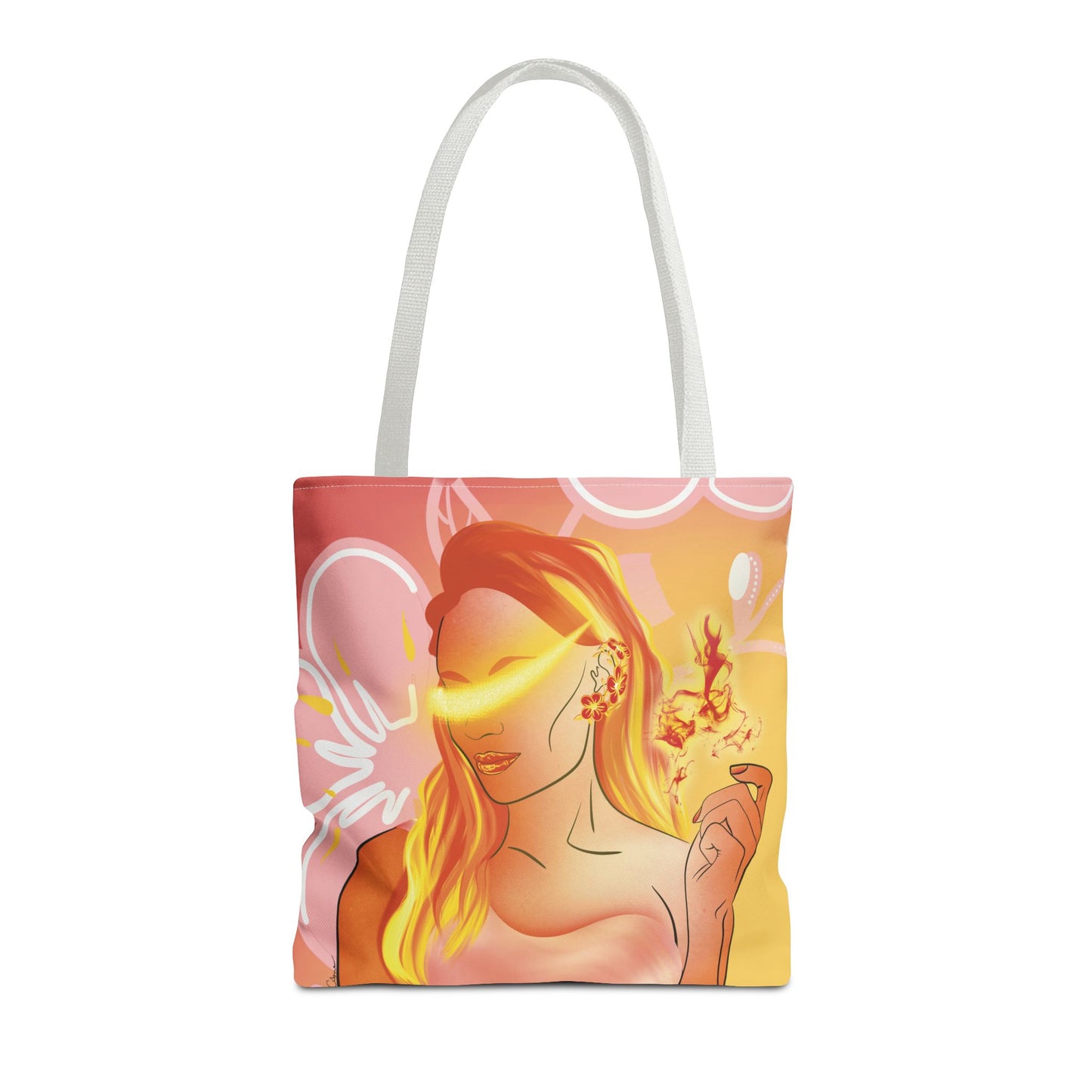 Elsewither Goddess of Fire Tote Bag