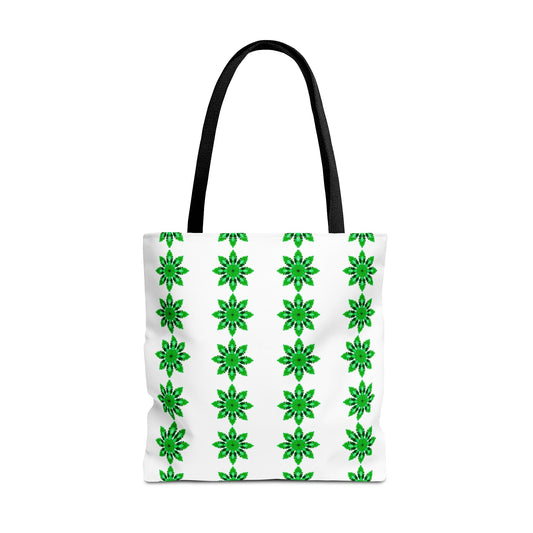 Emerald Flower Tote